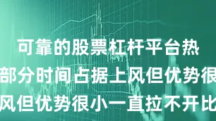 可靠的股票杠杆平台热火虽然大部分时间占据上风但优势很小一直拉不开比分